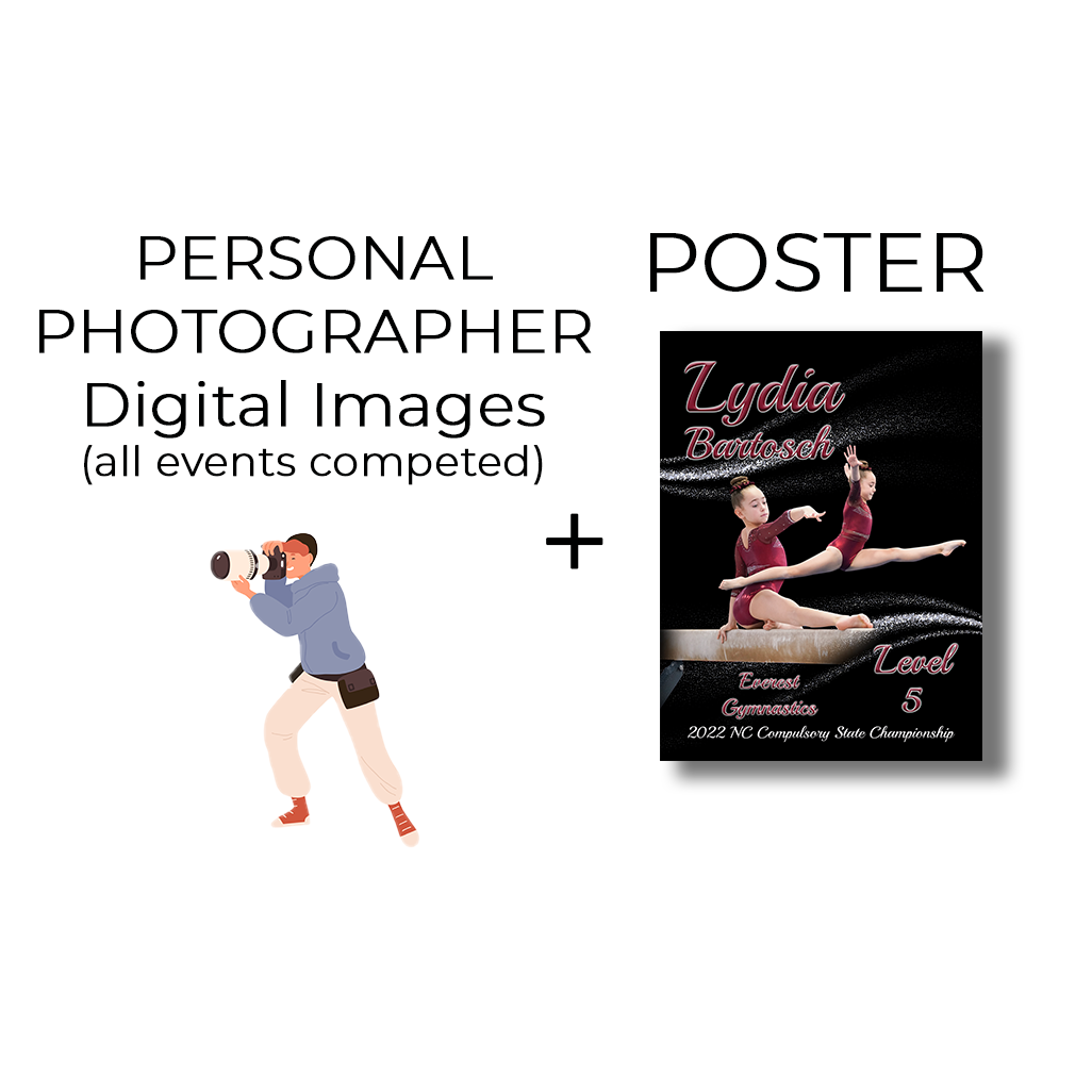 PERSONAL PHOTOGRAPHER + POSTER Combo DEAL
