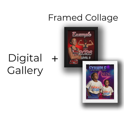 Digital Gallery + Framed Collage - Combo Package