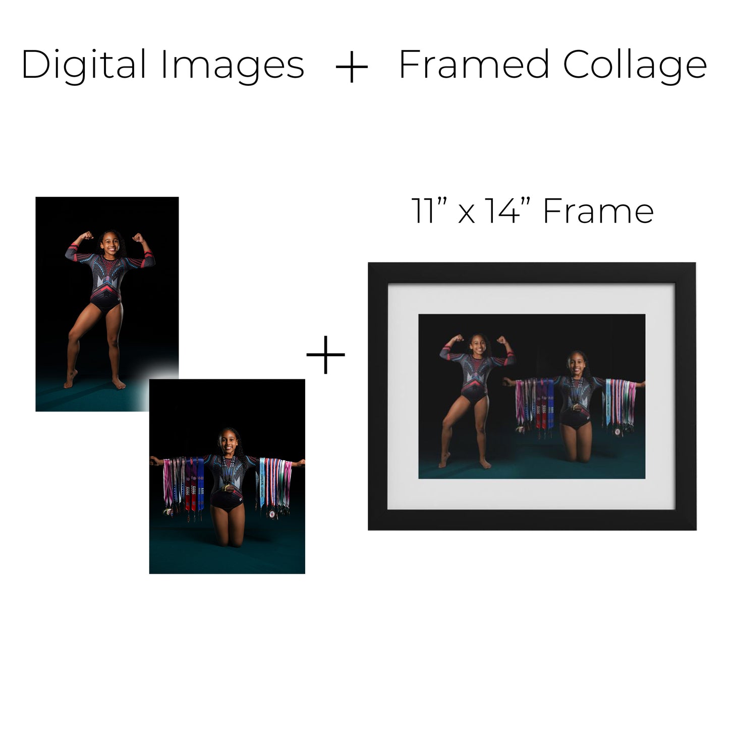 Digital Images + Framed Collage