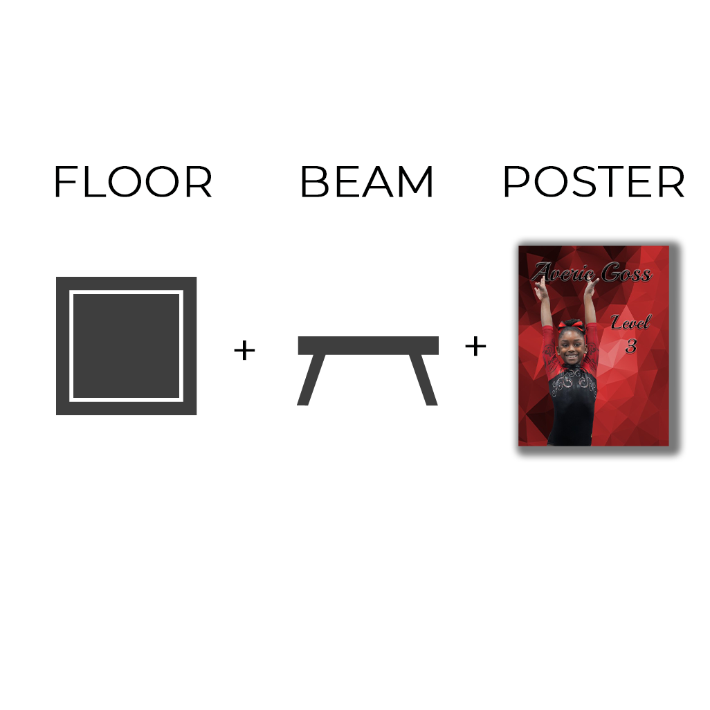 *FLOOR + BEAM + POSTER  Combo Package